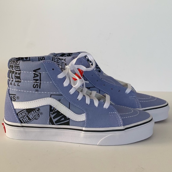 VANS SK8-Hi Lavender Lustr Skateboarding Shoes - Picture 6 of 8